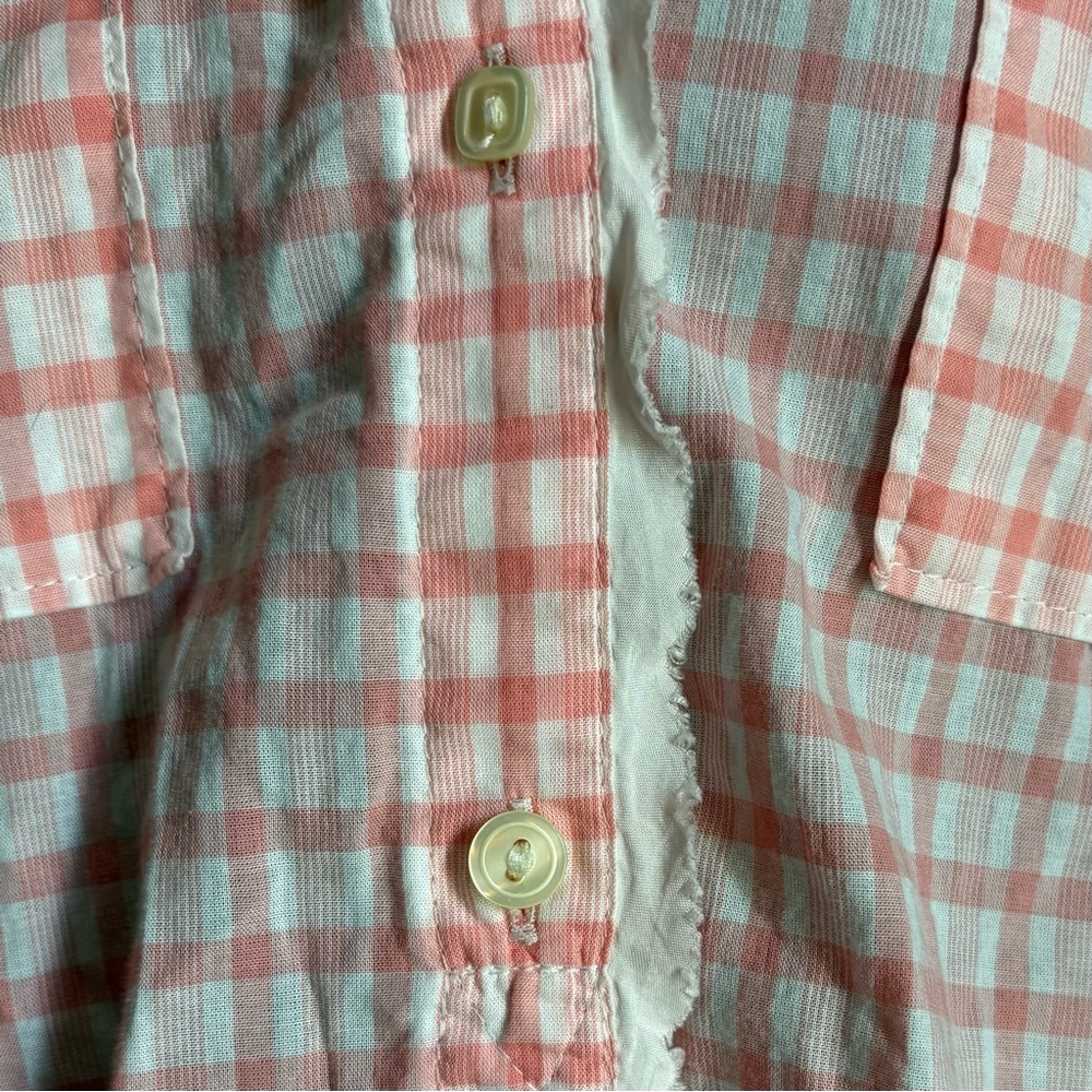 BANANA REPUBLIC Gingham Lightweight Shirt - Picture 6 of 15